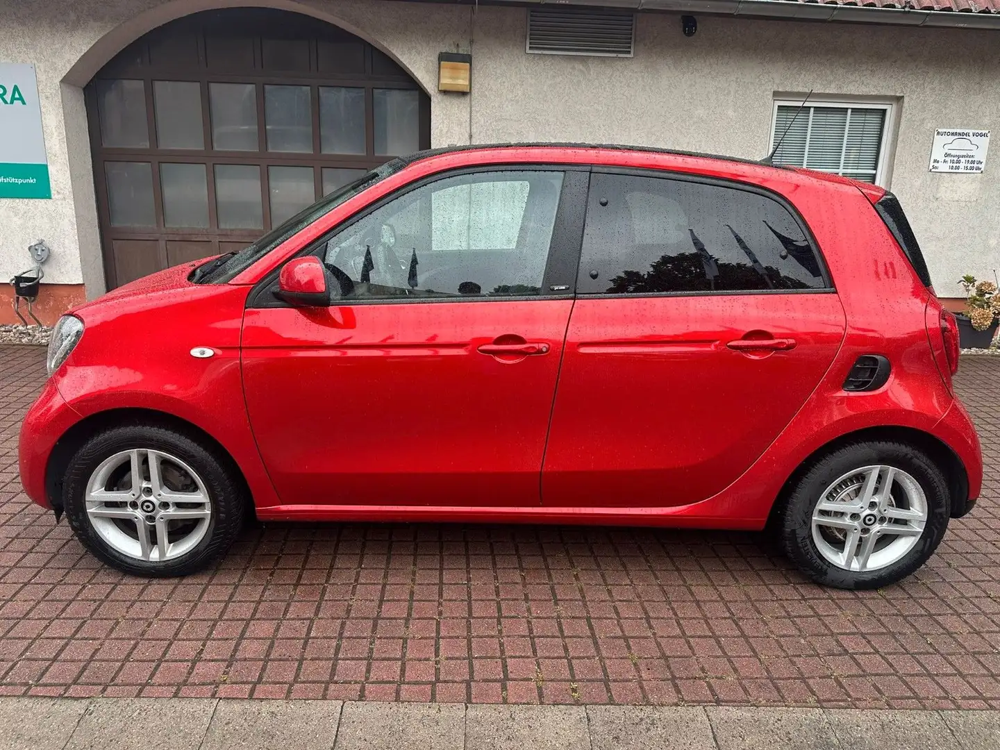 smart forFour 66kW*PRIME*AUT.*PANO*LEDER*SITZHZG* Rot - 2