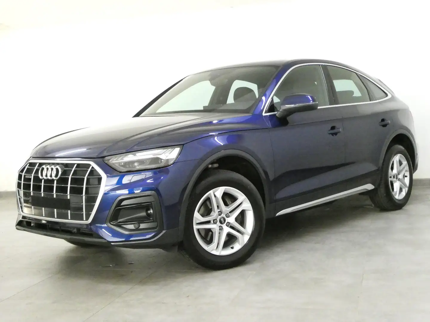 Audi Q5 SB quattro Matrix Navi Panorama Standh Kamera DAB Blau - 1