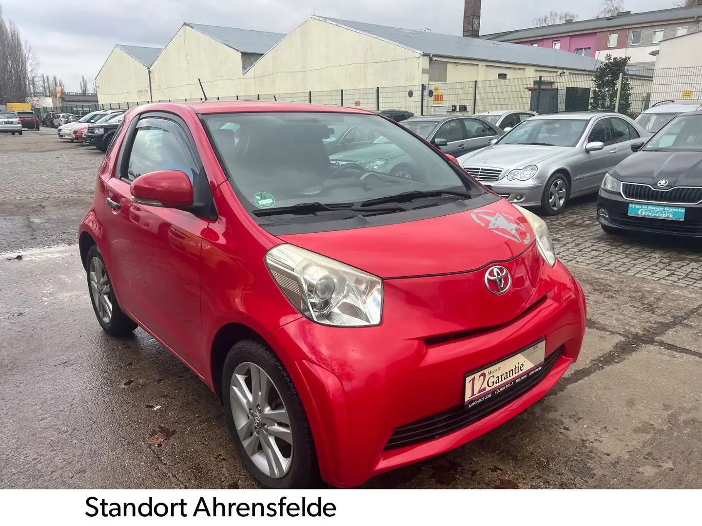 Toyota iQ iQ Basis Automatik+Klima Roşu - 1