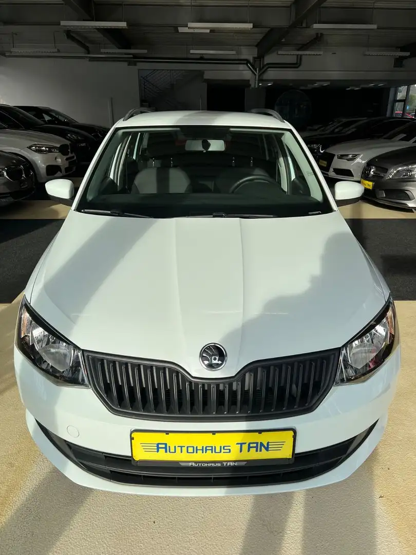 Skoda Fabia Combi Active * TÜV/AU NEU * 2.HAND * Blanc - 2