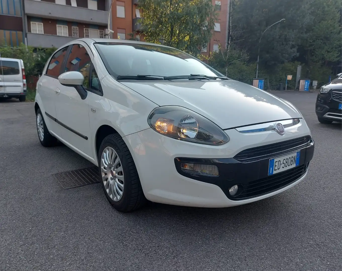 Fiat Punto Evo DISTRIBUZIONE GIA' FATTA Bianco - 1