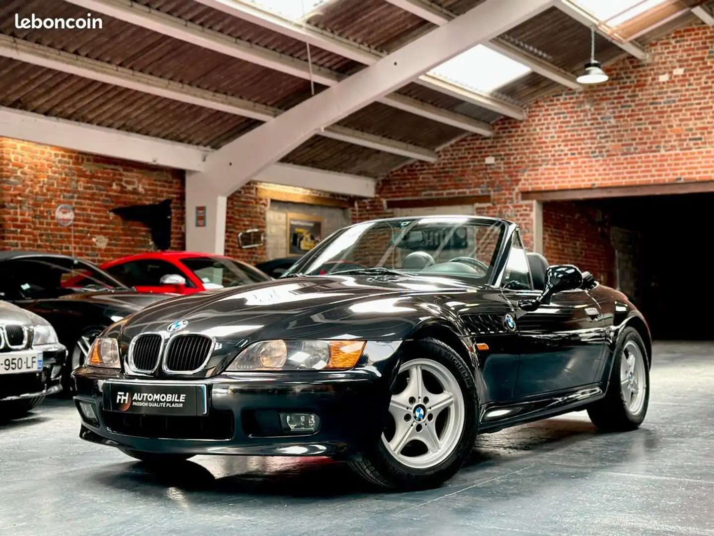 BMW Z3 Roadster 1.9L 140 ch 66 620 kms Suspensions Sport  Schwarz - 1
