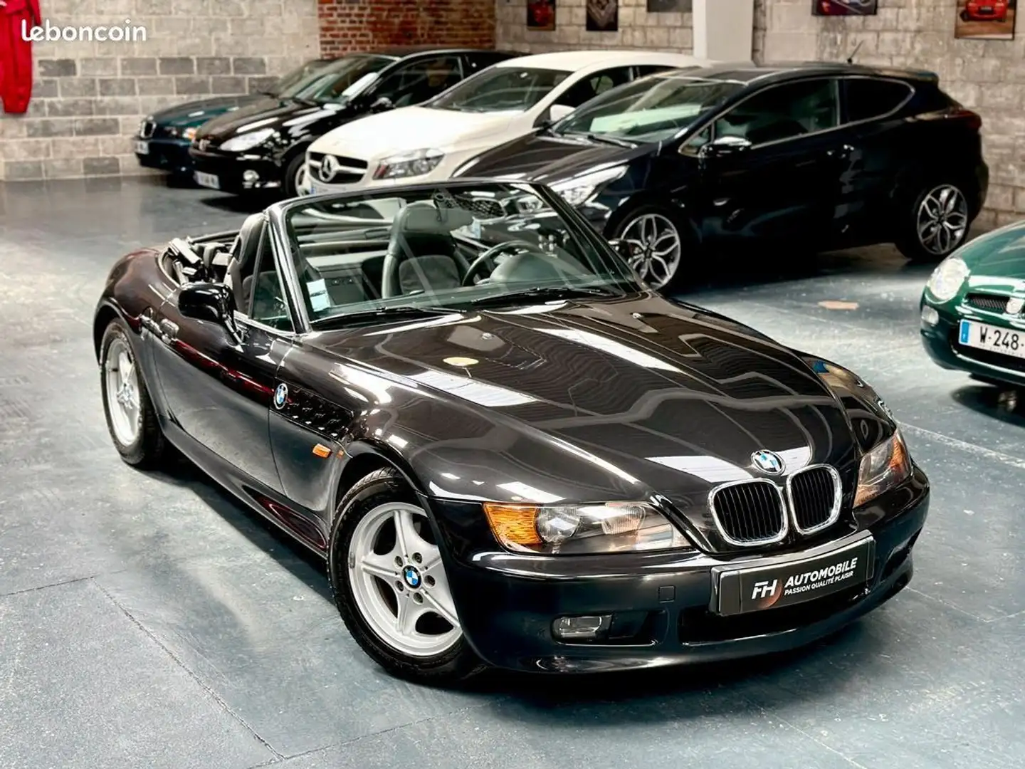 BMW Z3 Roadster 1.9L 140 ch 66 620 kms Suspensions Sport  Schwarz - 2