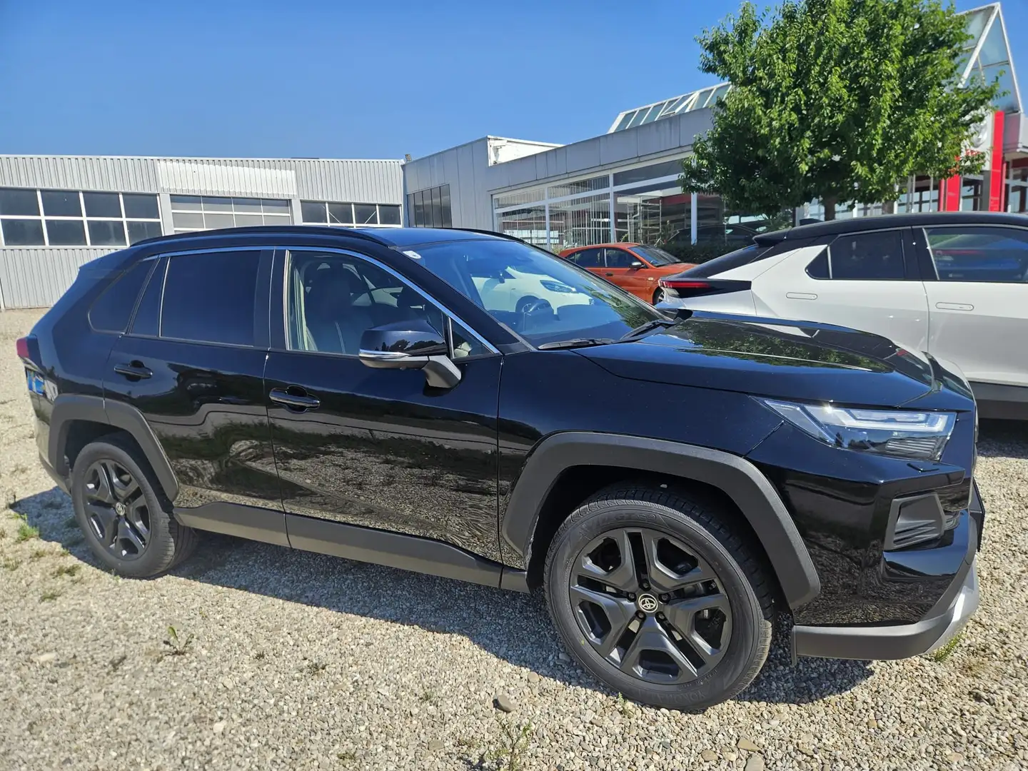 Toyota RAV 4 RAV4 2,5 Hybrid AWD Adventure !!! TOPGEBRAUCHTER Schwarz - 2