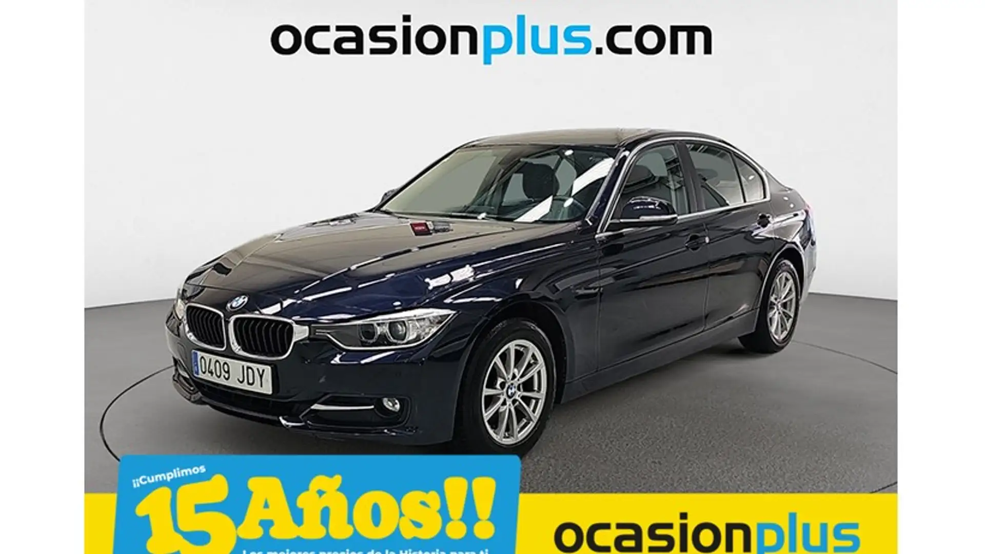BMW 318 318d Bleu - 1