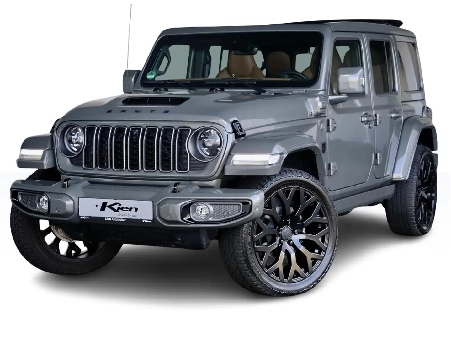 Jeep Wrangler Brute Richmond 4xe 380 Sky Vieuw | Electric Treepl Gris - 1