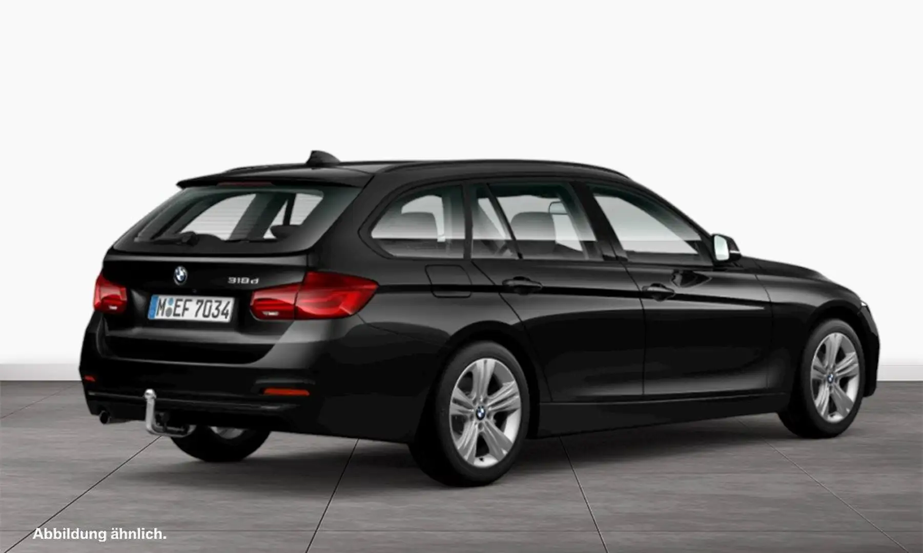BMW 318 d Touring Sport Line HiFi LED RFK Navi Bus. Nero - 2