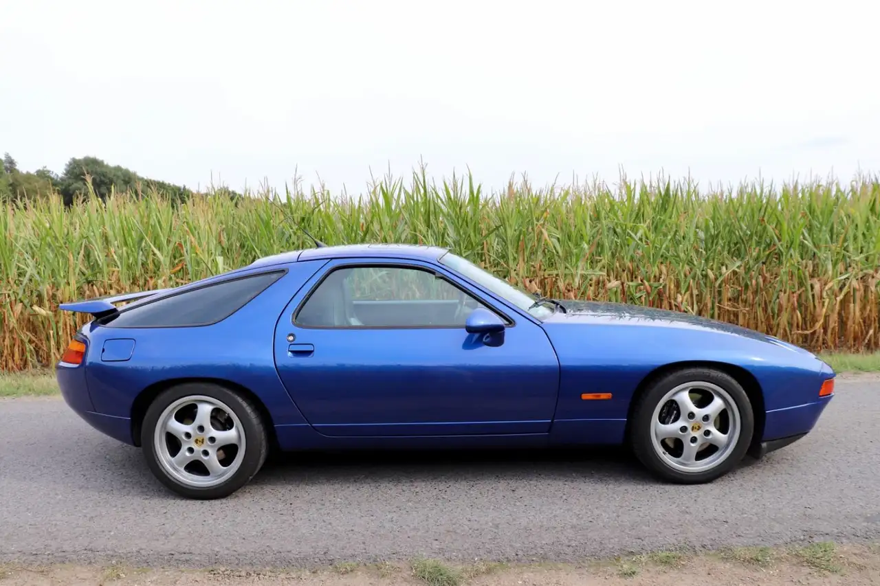 Porsche 928 GTS, seltenes Kobaltblau, C00, Historie, TOP, foto 4