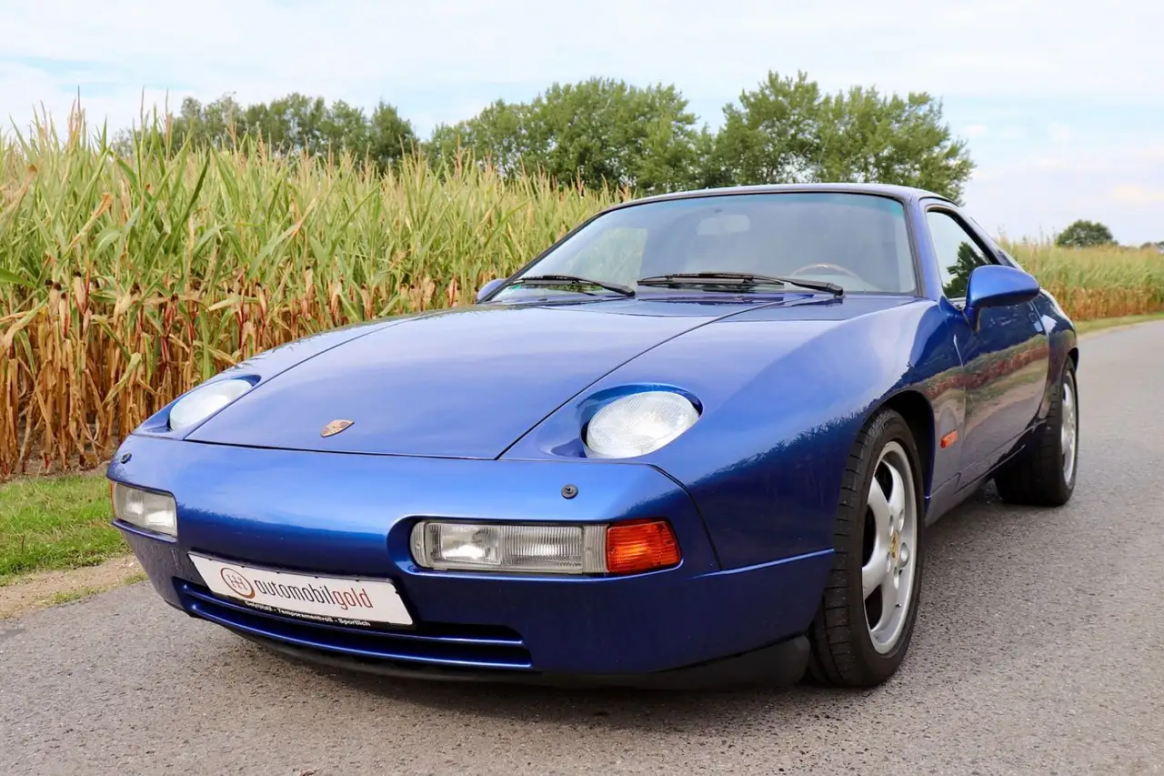 Porsche 928 GTS, seltenes Kobaltblau, C00, Historie, TOP, foto 3