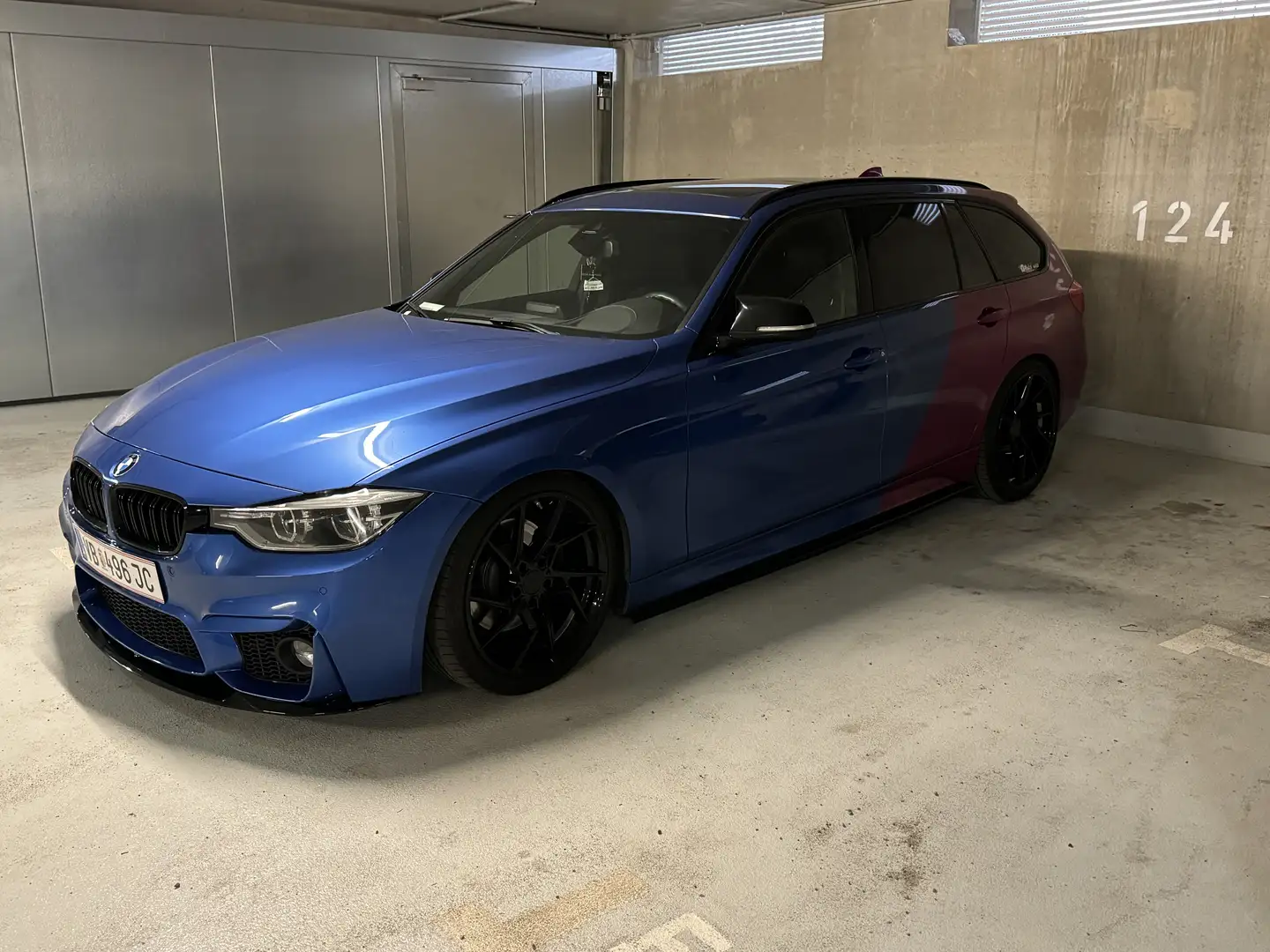BMW 325 325d Touring M Sport Aut. Blau - 2