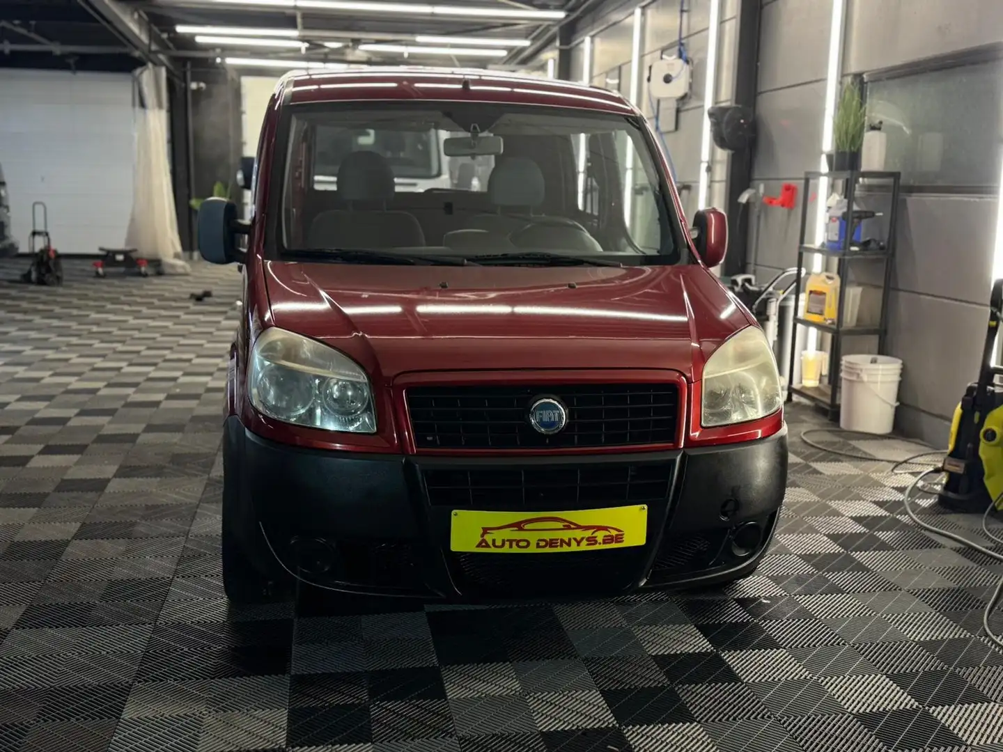 Fiat Doblo 1.3D Multijet 163.100 Km Bj. 2007 Rood - 2