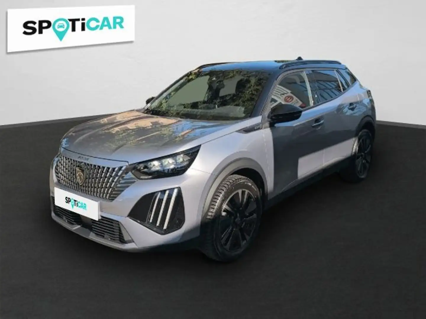 Peugeot 2008 PureTech 130 EAT8 GT Gris - 1