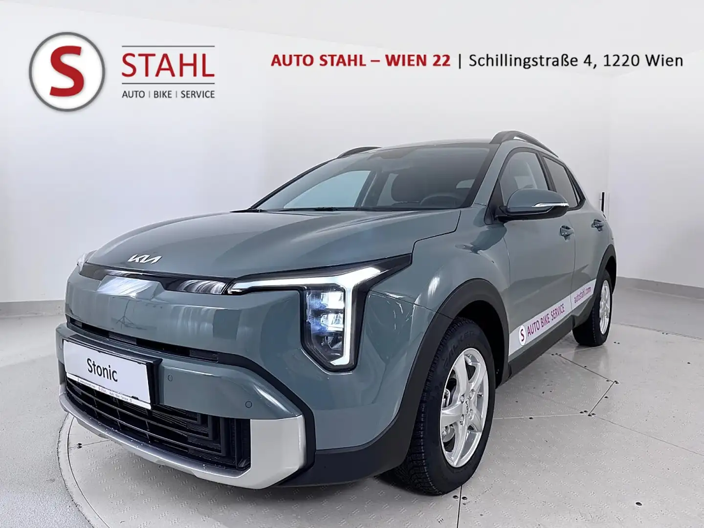 Kia Stonic STONIC/SILBER/1.0 TGDI 48V/DCT7/115/MY26|Auto S... Grün - 1