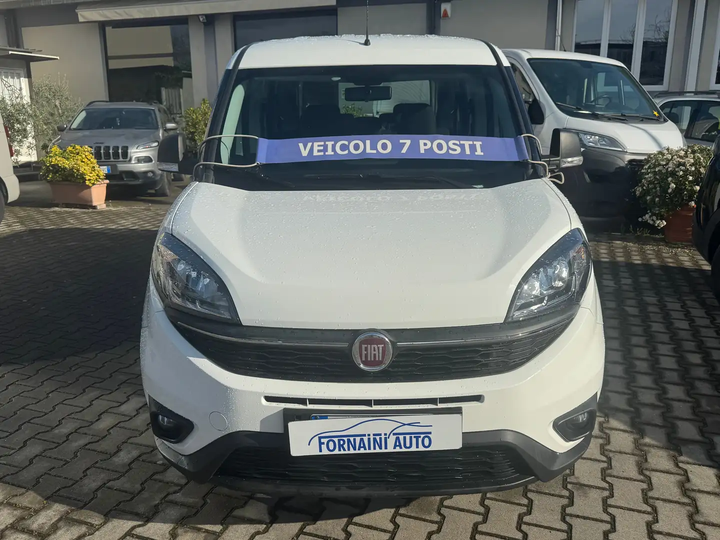 Fiat Doblo 1.6 MJT 120cv EASY 7 POSTI AZIENDALE Blanco - 1