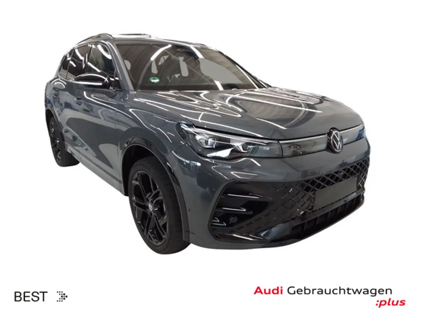 Volkswagen Tiguan 2.0 TDI DSG R-LINE BLACK-STYLE*PANO*AHK*S Grau - 1