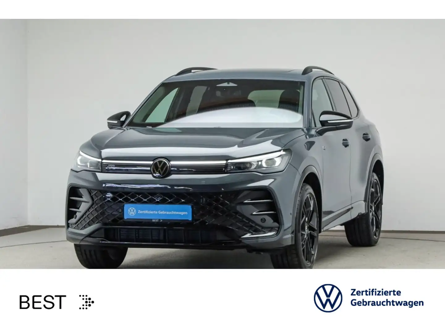 Volkswagen Tiguan 2.0 TDI DSG R-LINE BLACK-STYLE*PANO*AHK*S Grau - 1