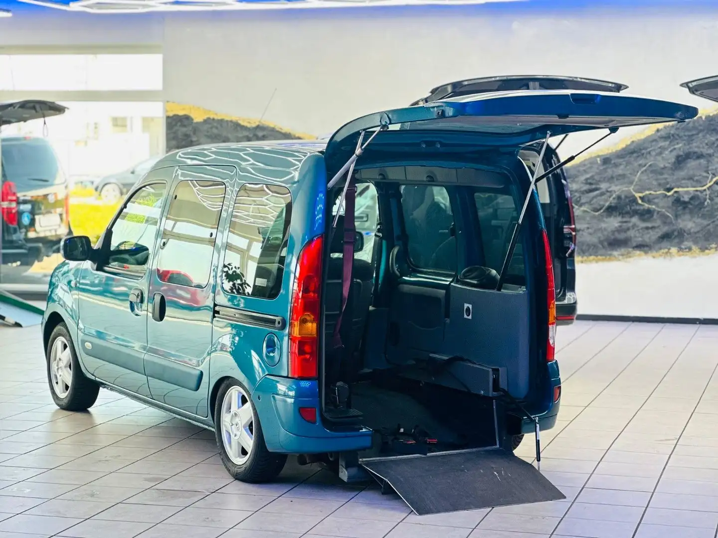 Renault Kangoo -Automatik-Behindertengerecht-Rampe Grün - 2