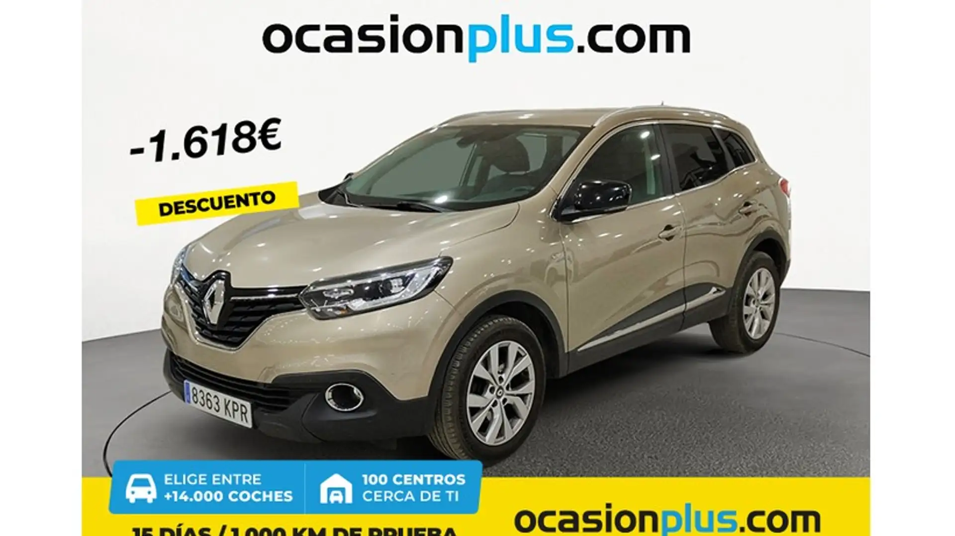 Renault Kadjar 1.2 TCe Energy Limited EDC 97kW Beżowy - 1