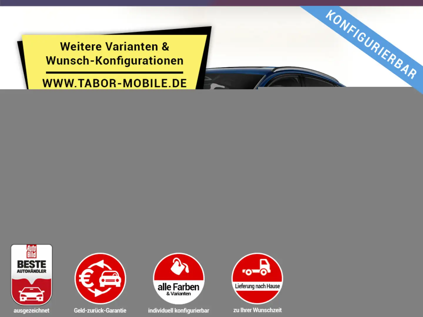 Audi Q6 e-tron Sportback quattro 387 LED Nav VirCo+ Gris - 1