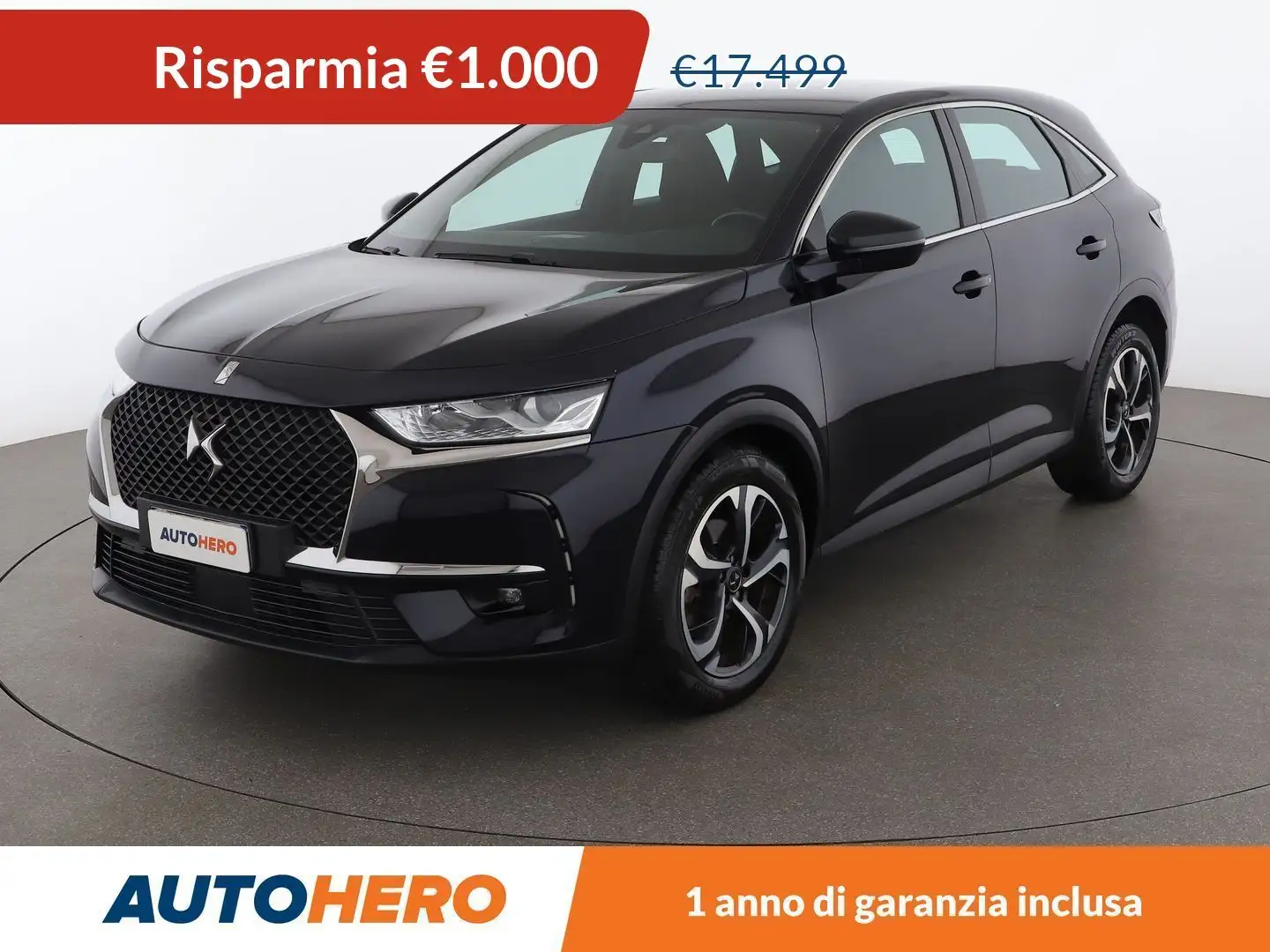 DS Automobiles DS 7 Crossback 1.5 Blue-HDi Business 130 aut. Siyah - 1