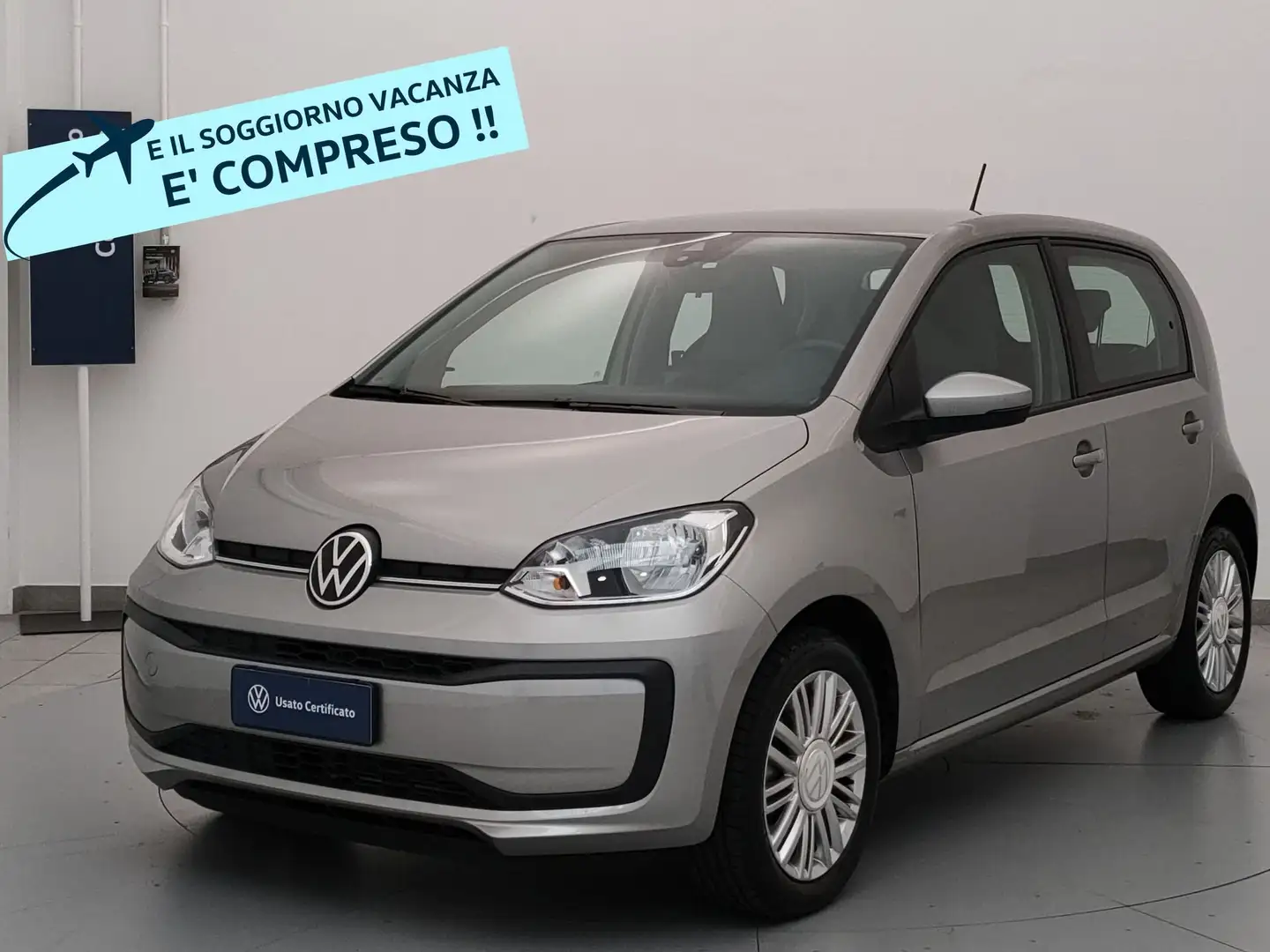 Volkswagen up! 1.0 5p. EVO move up! BlueMotion Technology Srebrny - 1