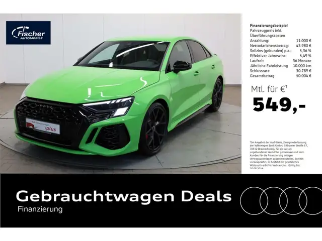 Audi RS3 Limousine TFSI quattro S-Tronic Leder/B&O