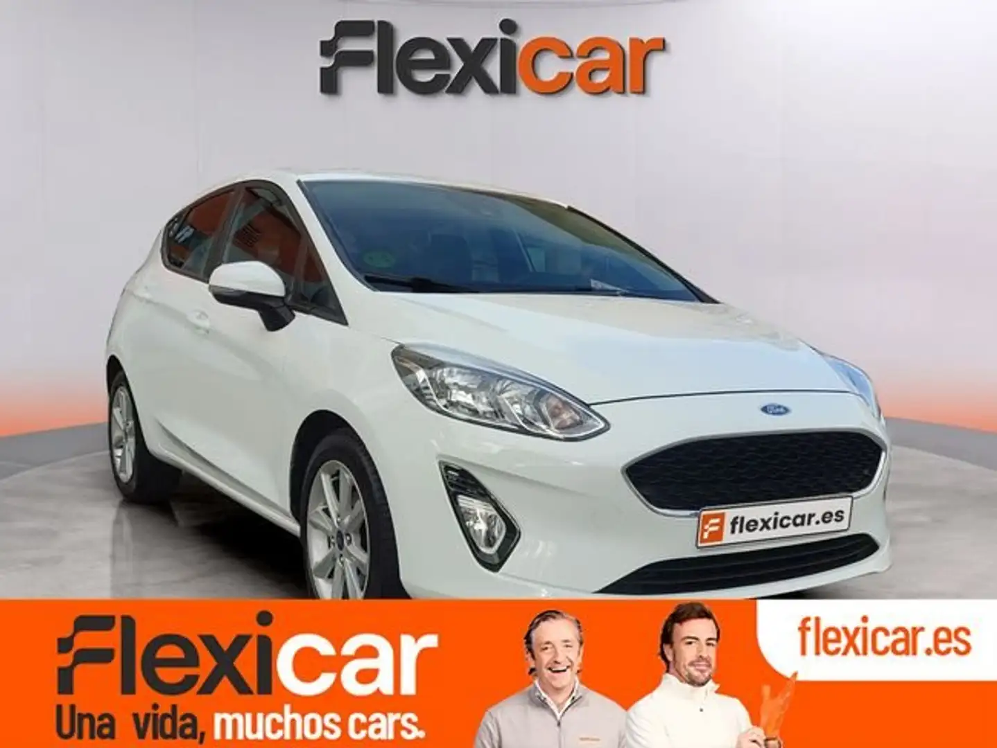 Ford Fiesta 1.0 EcoBoost S/S Titanium 125 Blanc - 1