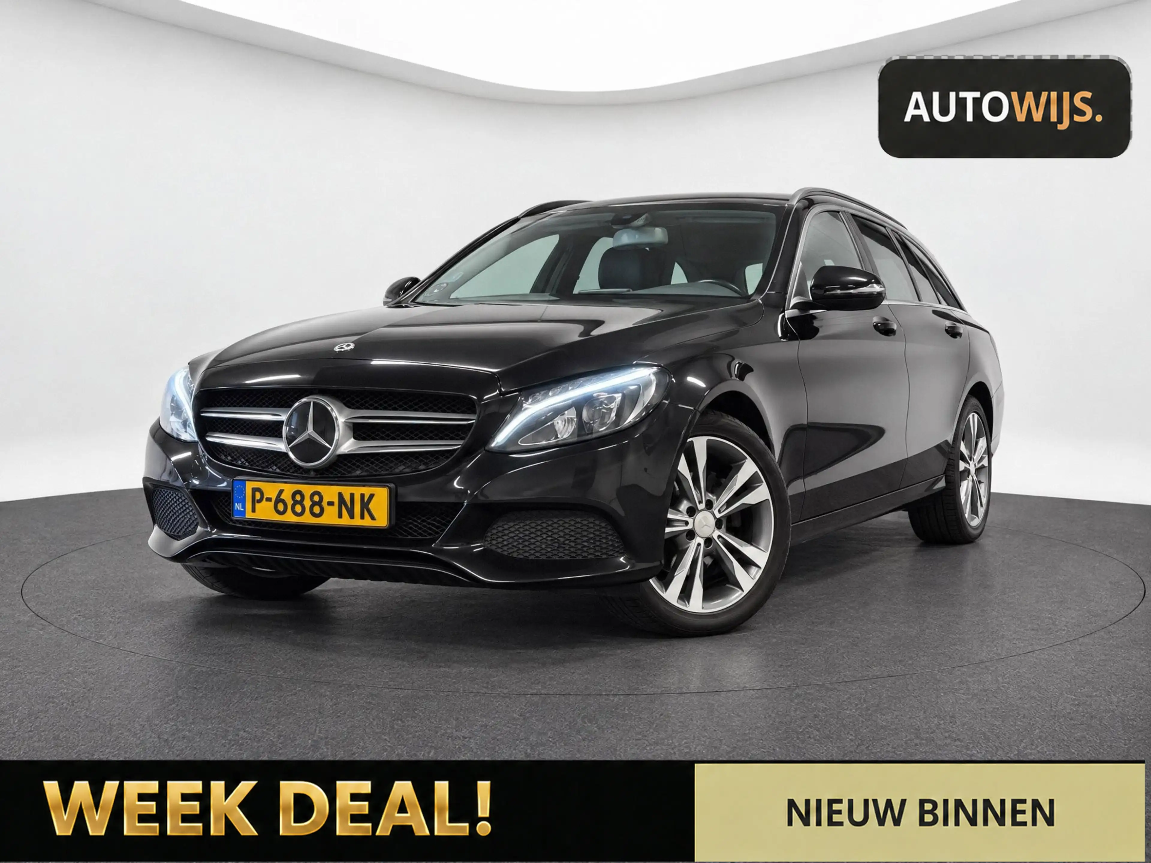Mercedes-Benz C 200 Estate Premium Plus|LED|LEDER|TREKHAAK|AUT|NAVI|GO