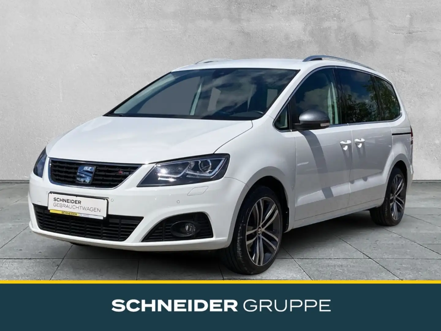 SEAT Alhambra FR-Line 1.4 TSI NAVI+KLIMA+SHZ+TEMPOMAT Weiß - 1