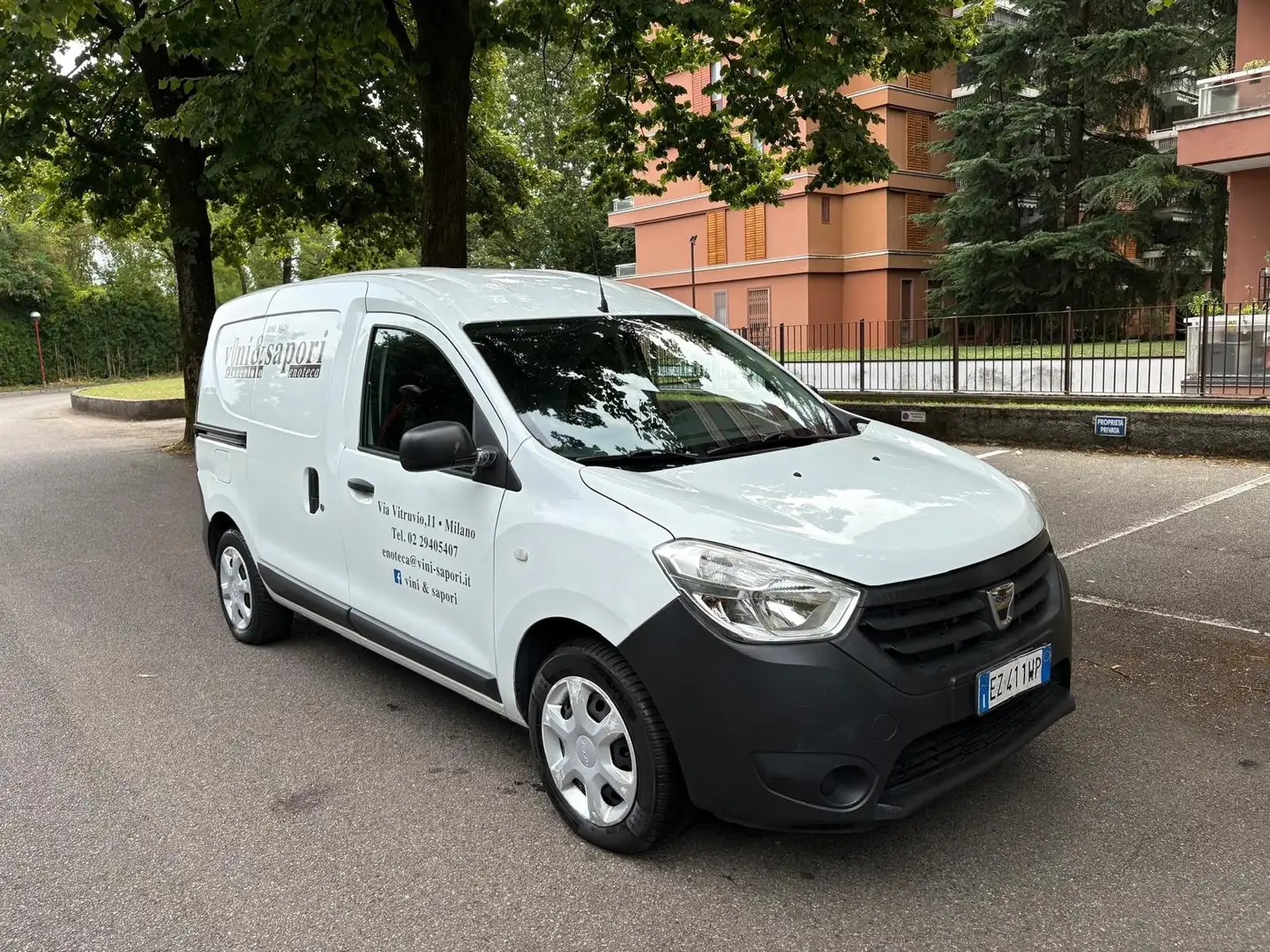 Dacia Dokker 1.6 8V 85CV GPL Furgone Blanc - 1
