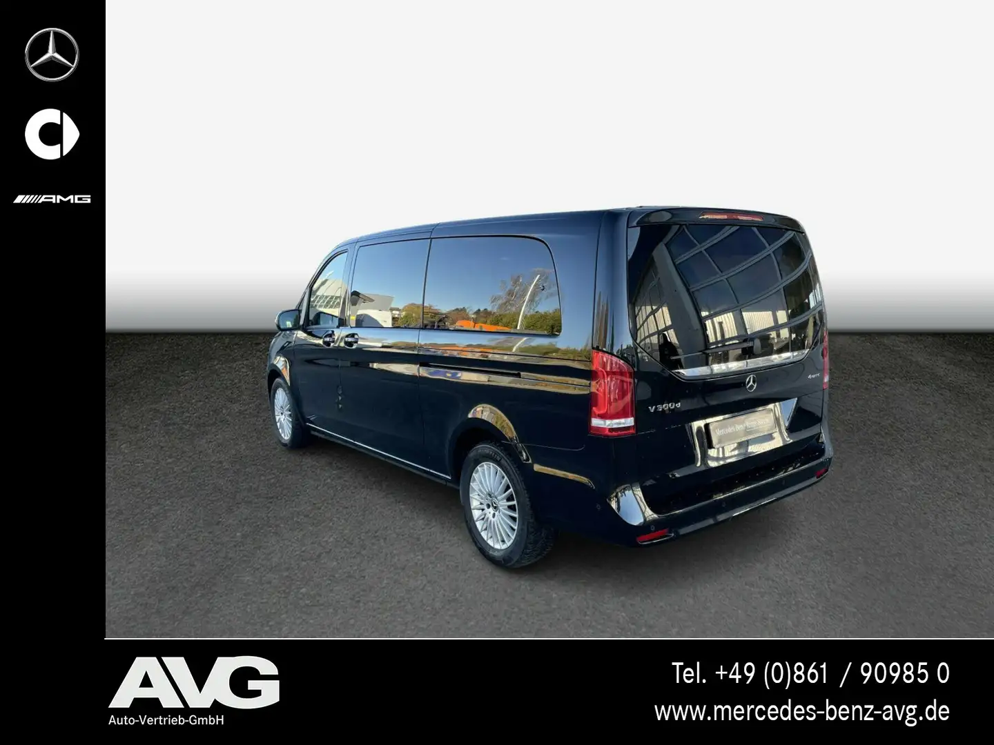 Mercedes-Benz V 300 V 300 d 4M AV/ED EXL MBUX Navi Burmester AHK RFK Schwarz - 2