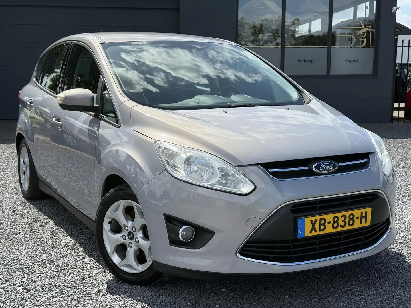 Ford C-Max 1.0 Lease Trend 1e Eigenaar,125pk,Airco,Cruise,PDC Grijs - 2