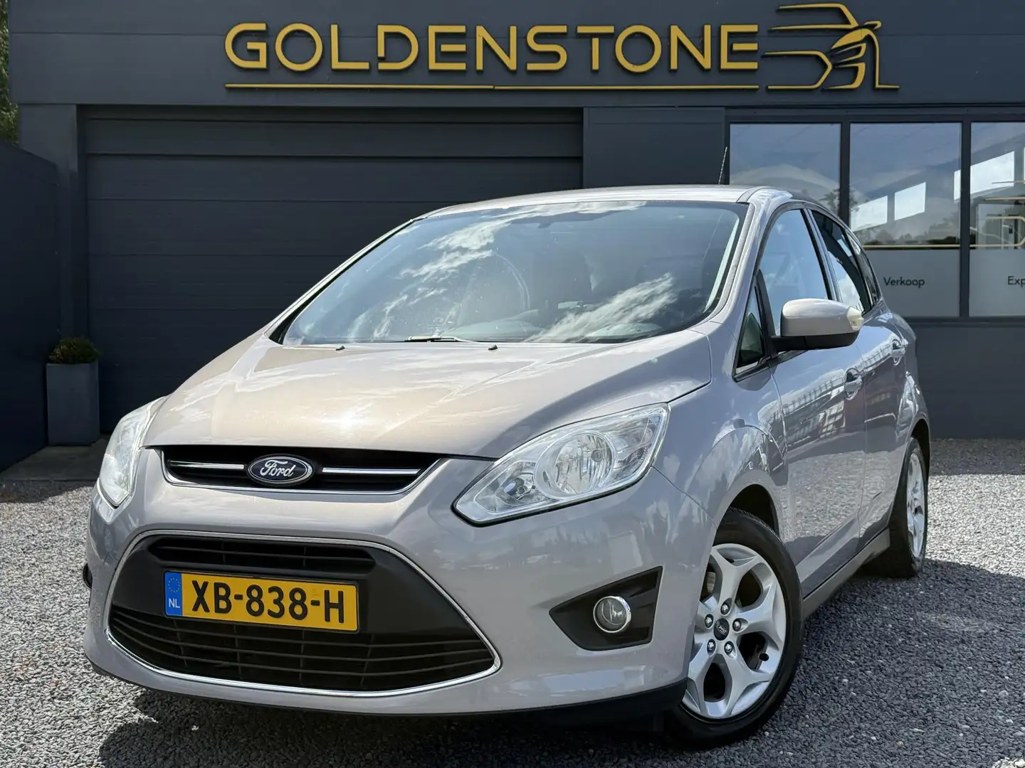 Ford C-Max 1.0 Lease Trend 1e Eigenaar,125pk,Airco,Cruise,PDC Grijs - 1