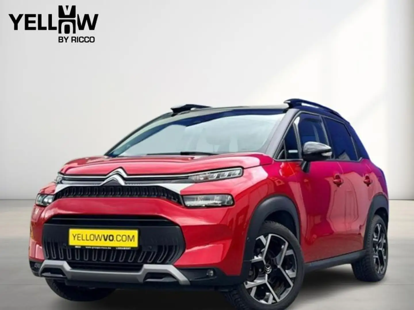 Citroen C3 Aircross Shine / Cuir / Full!! Rouge - 1