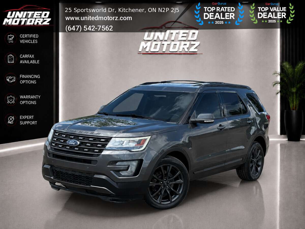 2017 Ford Explorer XLT 4dr AUTO 4WD 3.5L 6cyl~SAFETY CERTIFIED~