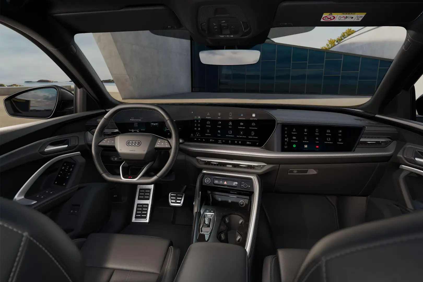 Audi Q5 Sportback S edition Competition 2.0 TFSI e S troni Groen - 2