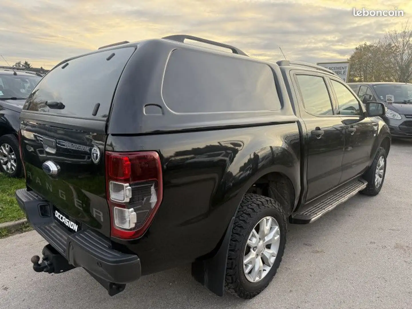 Ford Ranger 3.2 TDCI 200CH DOUBLE CABINE WILDTRAK 4X4 BVA Zwart - 2