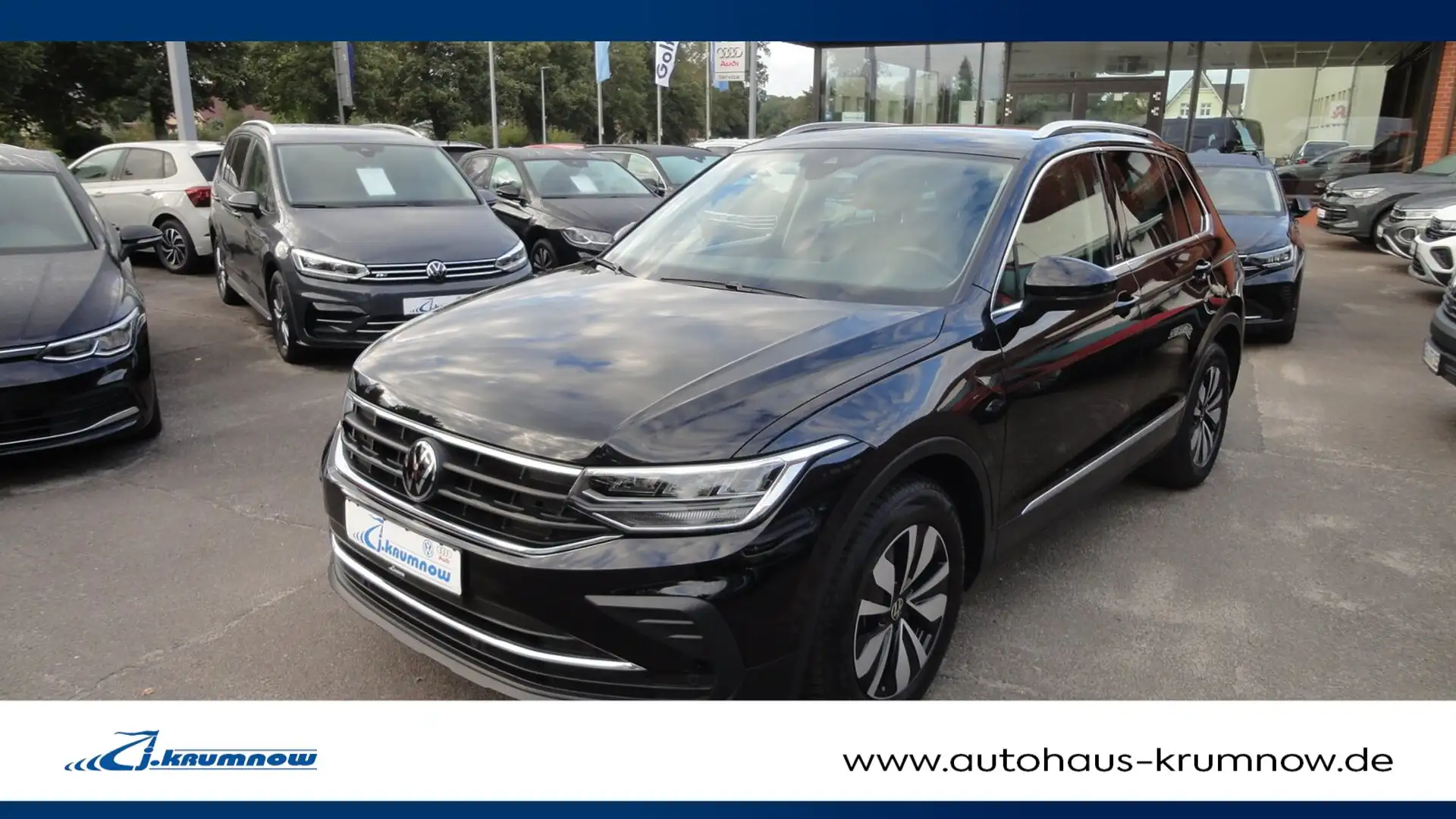 Volkswagen Tiguan Tiguan 1.5 TSI OPF DSG Life Navi+LED+PLA+APP+Lkh Schwarz - 1
