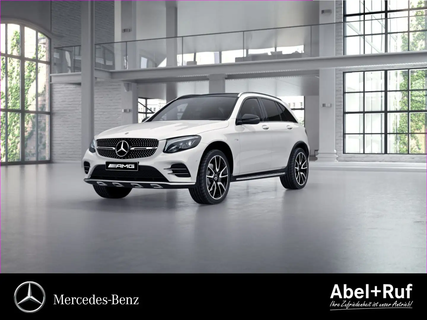 Mercedes-Benz GLC 43 AMG 4M Comand+Pano+AHK+Burmester+Kamera Blanc - 1