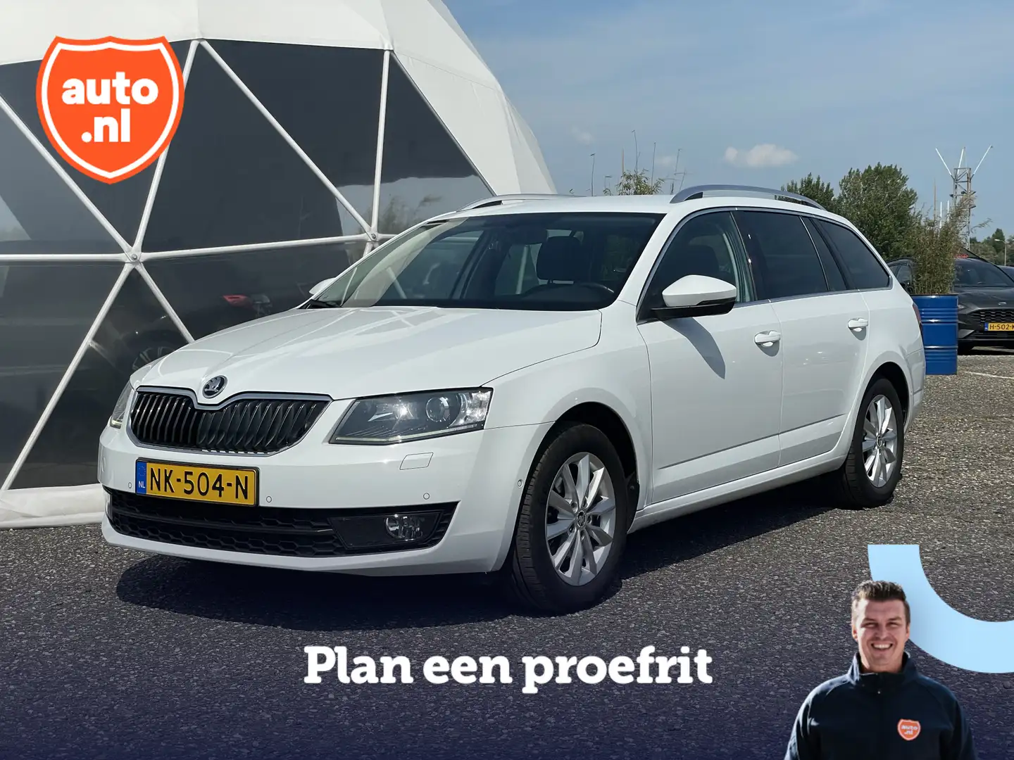 Skoda Octavia Combi 1.0 TSI Greentech Style Business | Trekhaak Bianco - 1