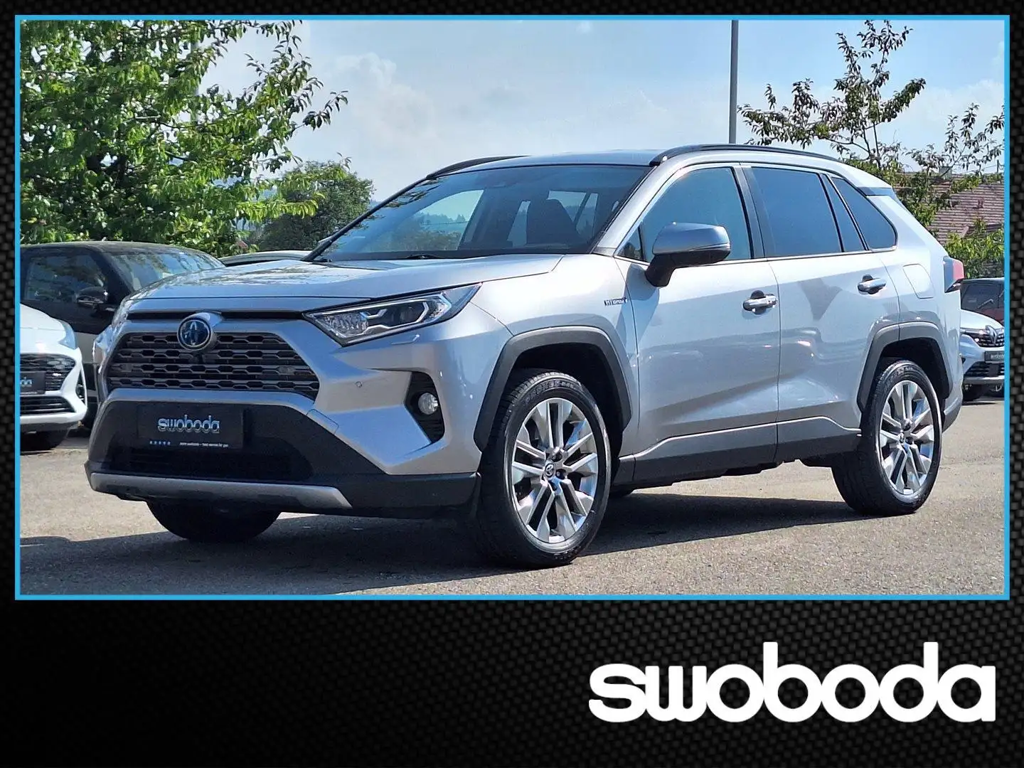 Toyota RAV 4 2,5 Hybrid VIP AWD *8-Fach* *AHK* Silber - 1