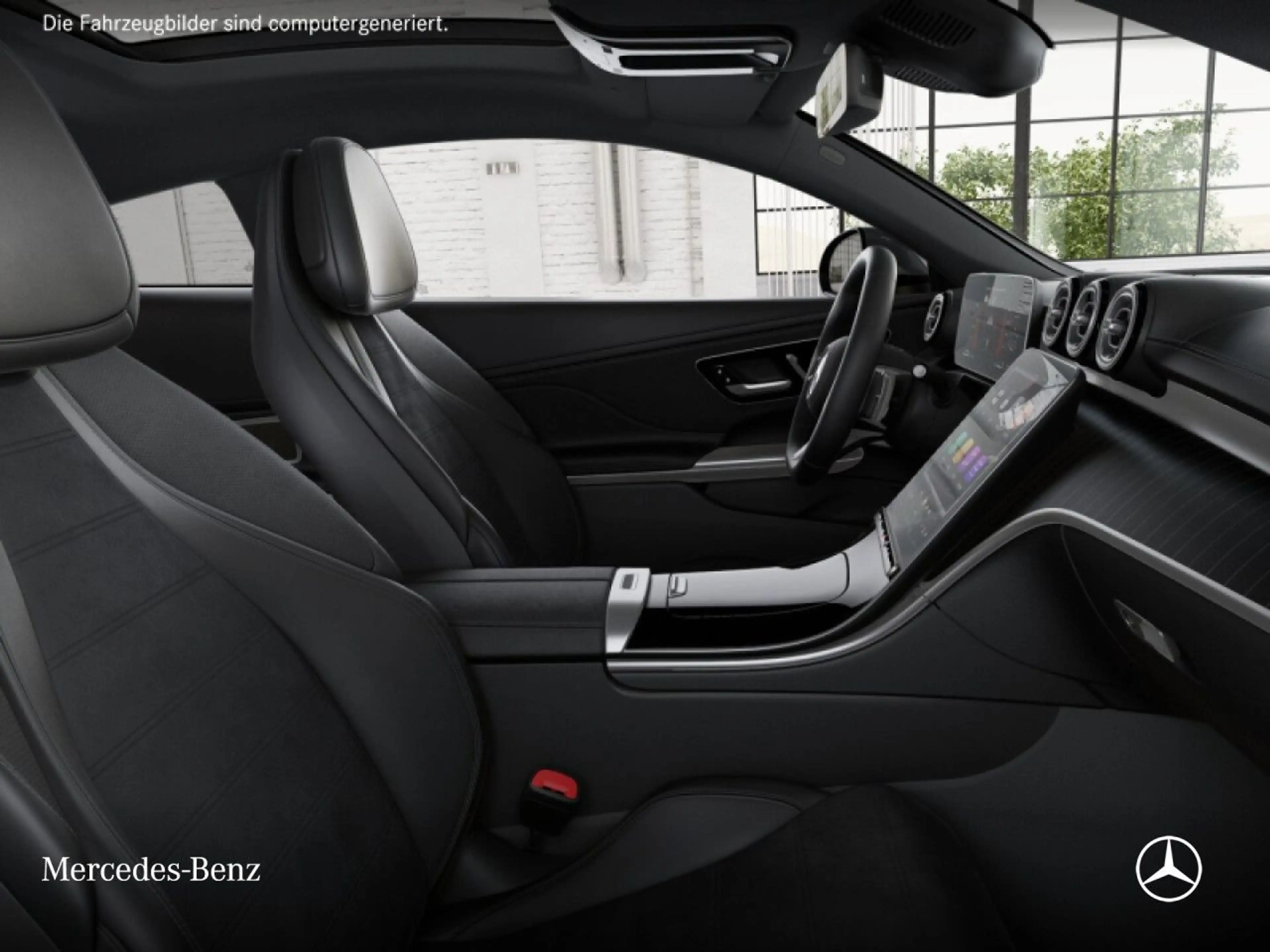 Mercedes-Benz CLE 200 AMG+PANO+360+LED+BURMESTER+TOTW+KEYLESS+9G — photo 11