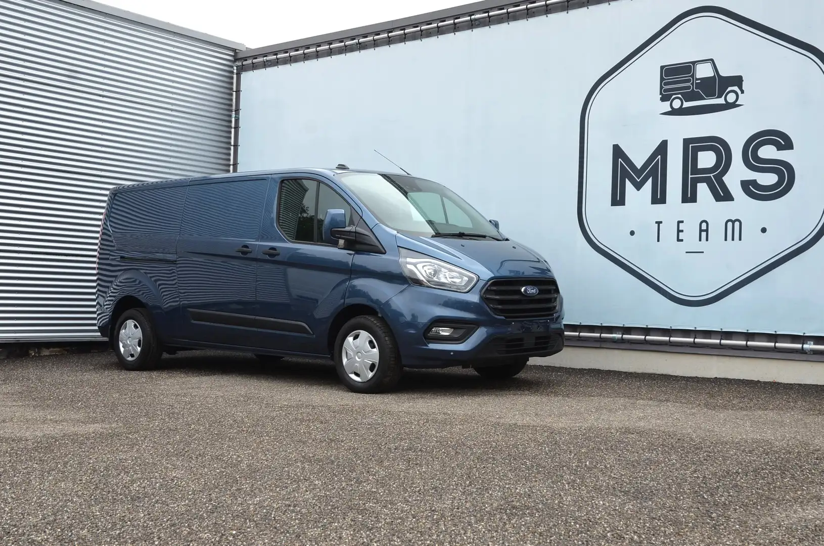 Ford Transit Custom 2.0TDCI- L2- Camera- Carplay- 170Pk- 19800+BTW Bleu - 1