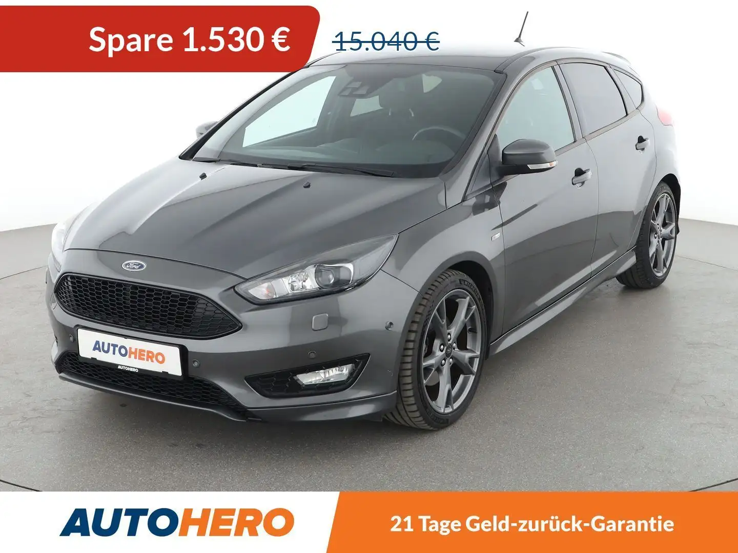 Ford Focus 1.5 EcoBoost ST-Line*XENON*PDC*SHZ*SPUR*KLIMA* Grau - 1