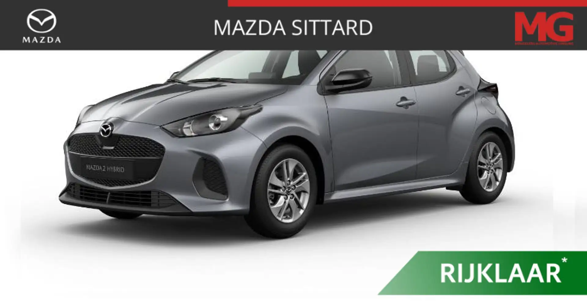 Mazda 2 Hybrid 1.5 Centre-line Grijs - 1