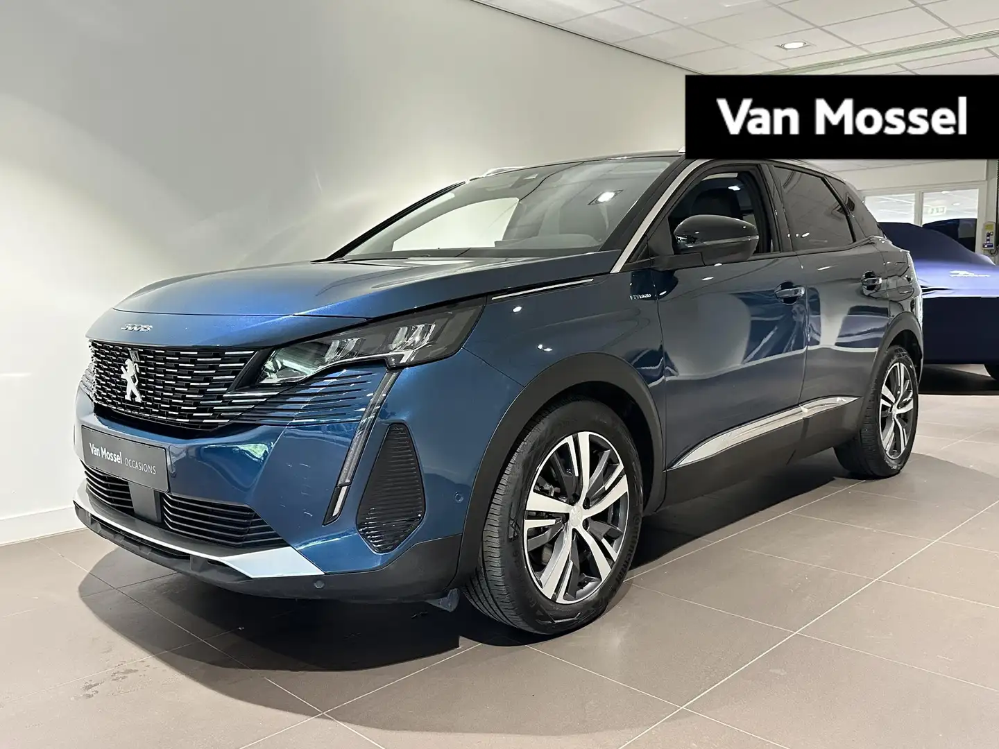 Peugeot 3008 1.6 HYbrid 225 Allure Blauw - 1