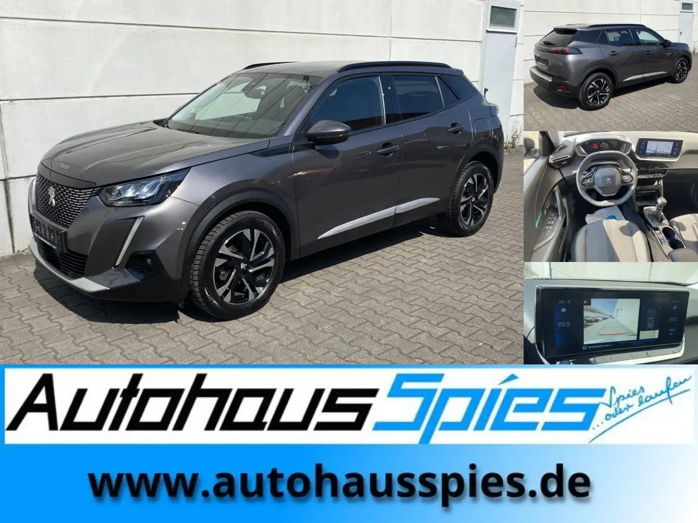 Peugeot 2008 1.2 PureTech 100  Allure Pack Grijs - 1