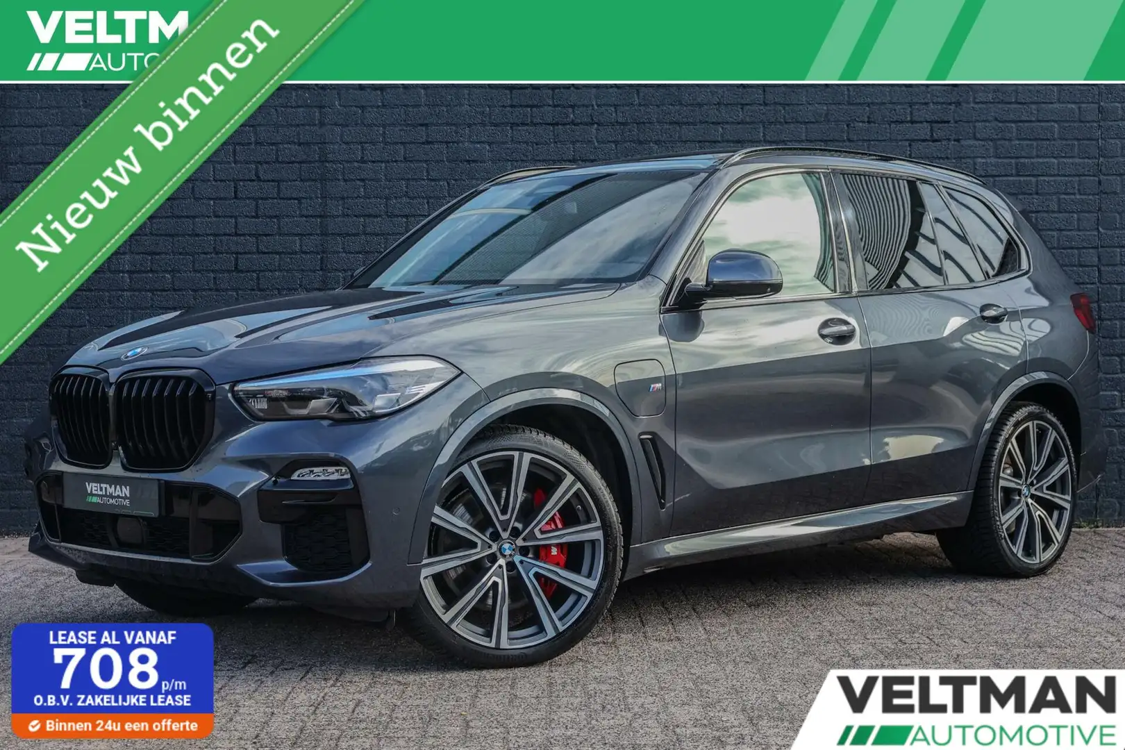 BMW X5 xDrive45e High Executive M-SPORT PANORAMADAK CO PI Grijs - 1