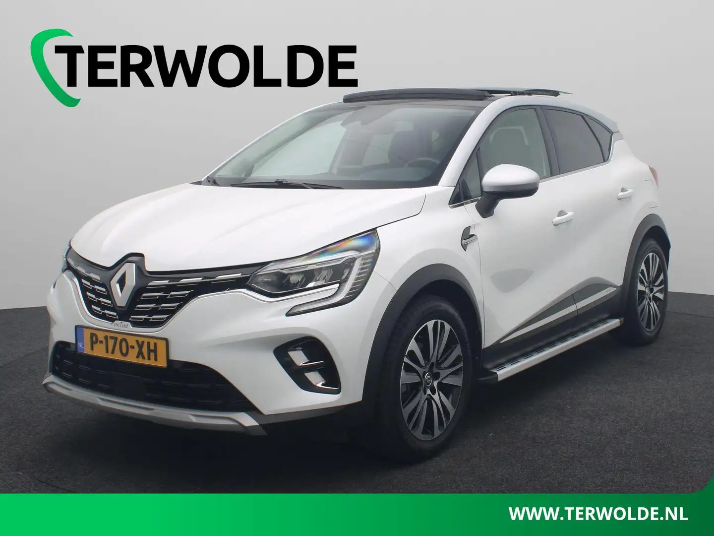 Renault Captur E-TECH plug-in hybrid 160 Initiale Paris | Schuif- Blanc - 1