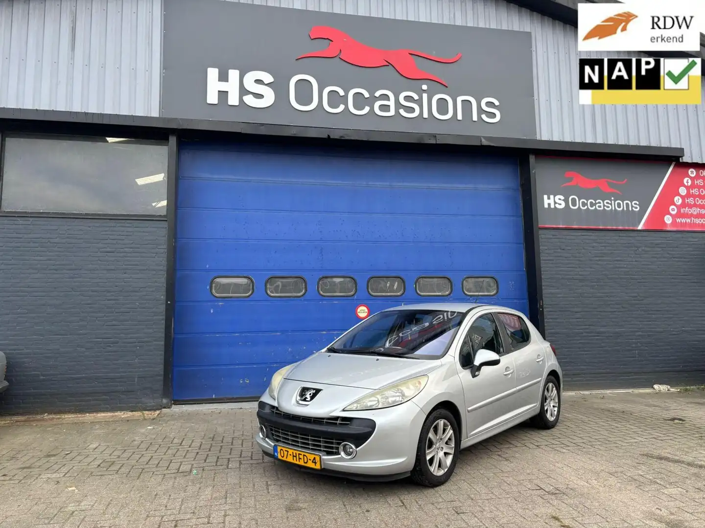 Peugeot 207 1.6 VTi XS Pack 2008 /airco/radio/sensor Gris - 1